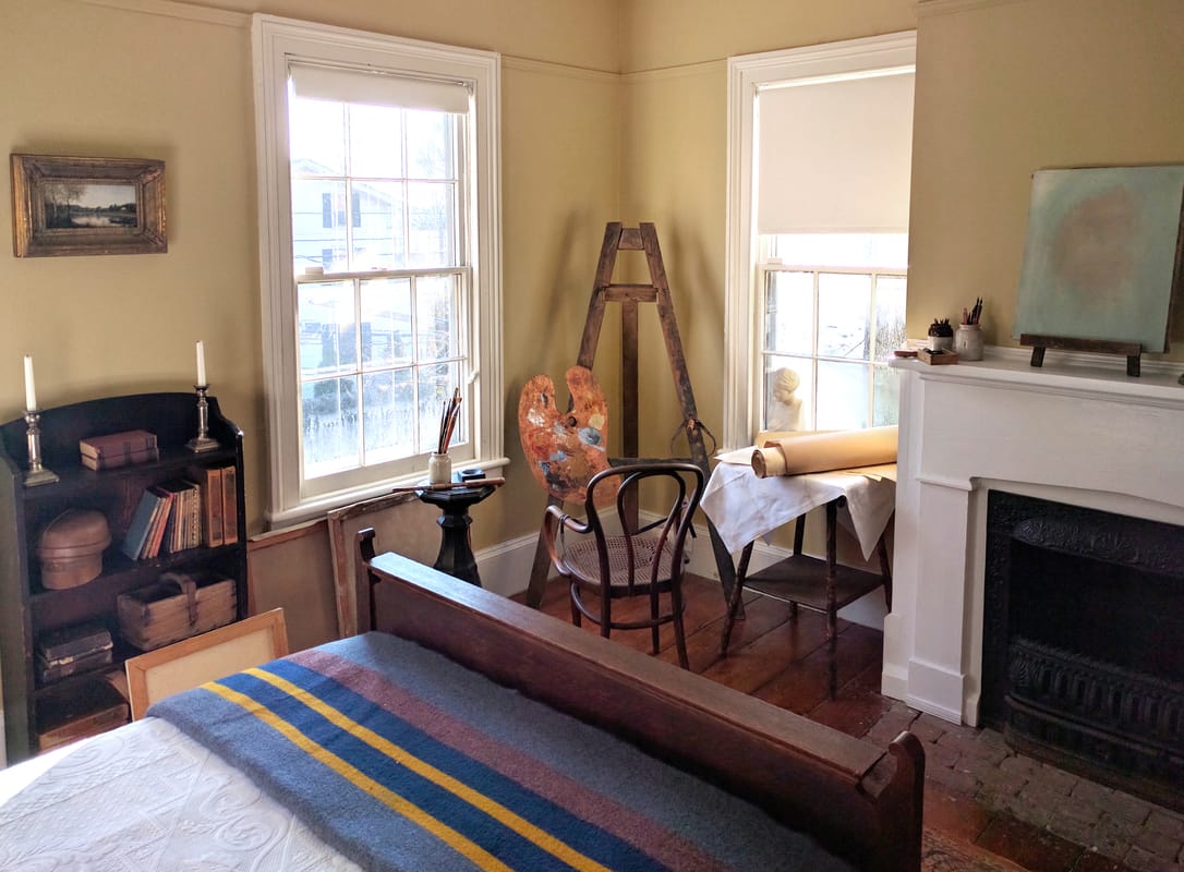 Edward Hopper's Bedroom at the Edward Hopper House Art Center